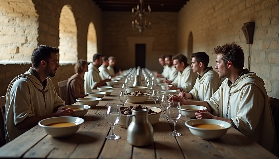 La sorprendente alimentazione dei Templari: segreti di salute e longevità rivelati