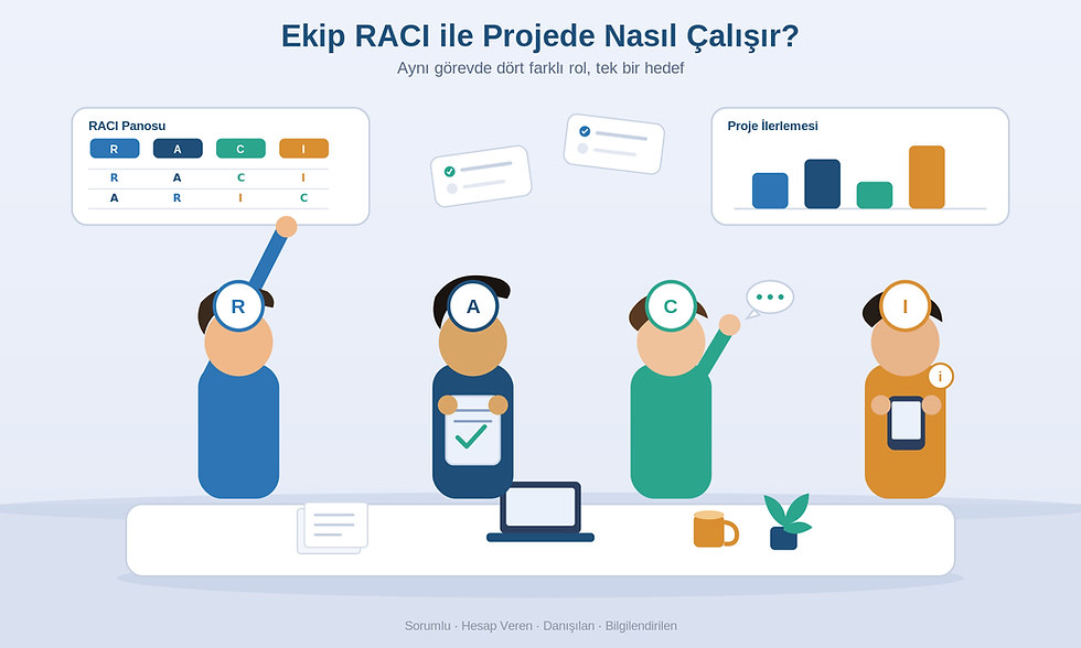 RACI Matrisi Nedir, Nasıl Hazırlanır?