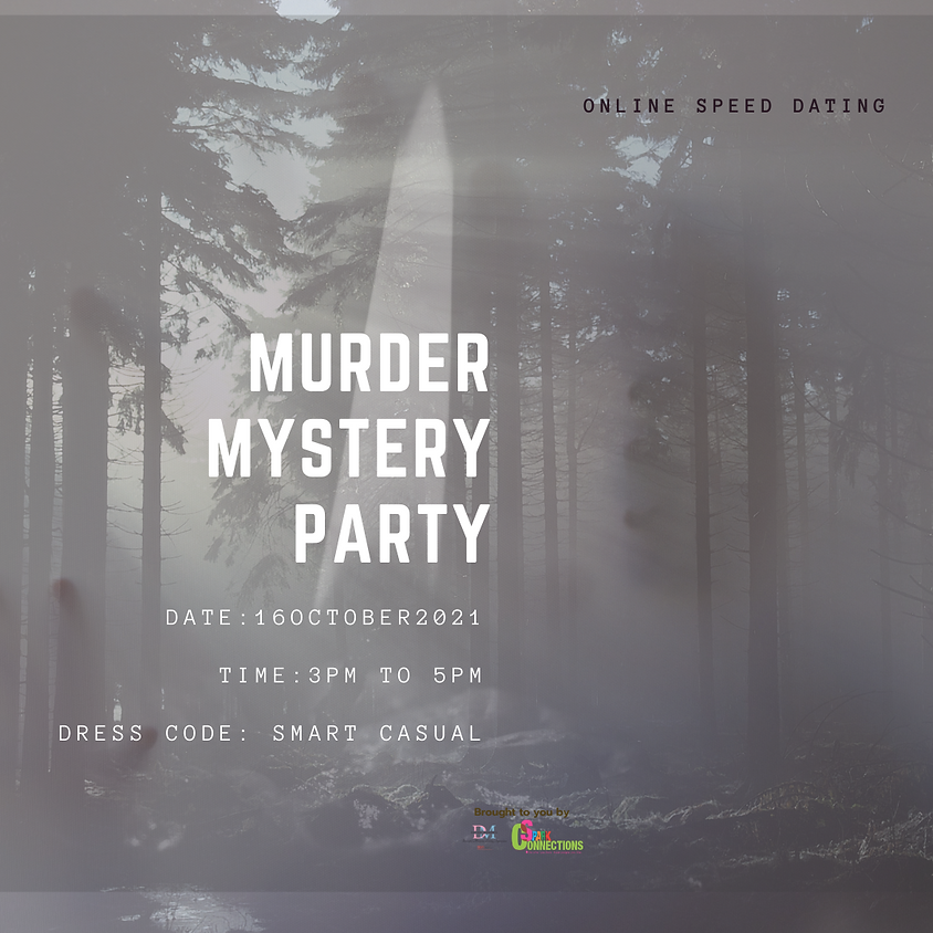 Murder Mystery Party (CALLING FOR LADIES)