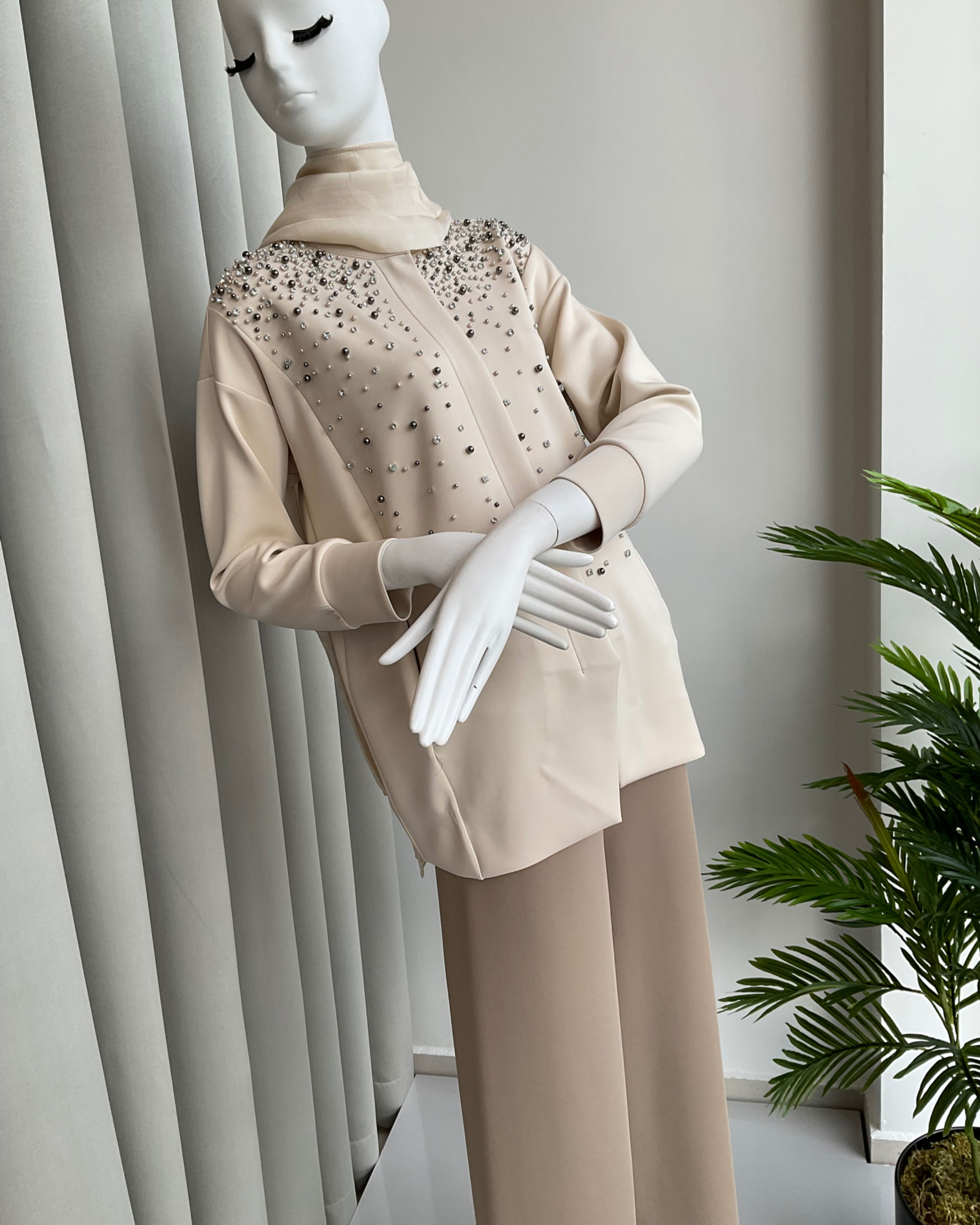 Noi Scuba Taşlı Ceket