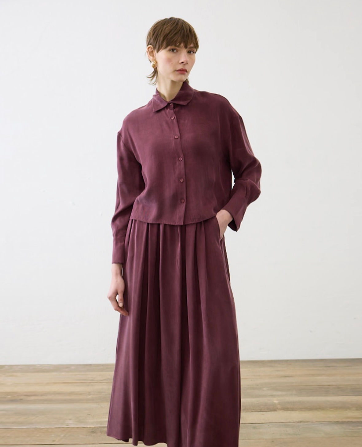 Prime Taşlanmış İpek Etekli Takım