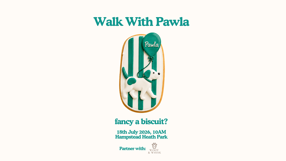 Walk With Pawla X Woof & Whisk @ Hampstead Heath