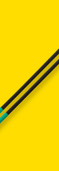 A pair of Ramrods Repinique Black percussion rods