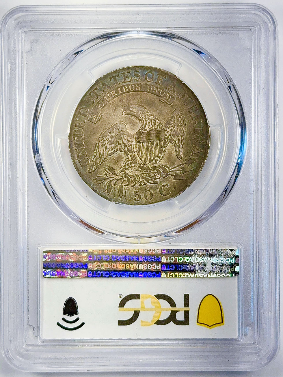 Thumbnail: 1827/6 Capped Bust Half Dollar PCGS AU53 Overton 103
