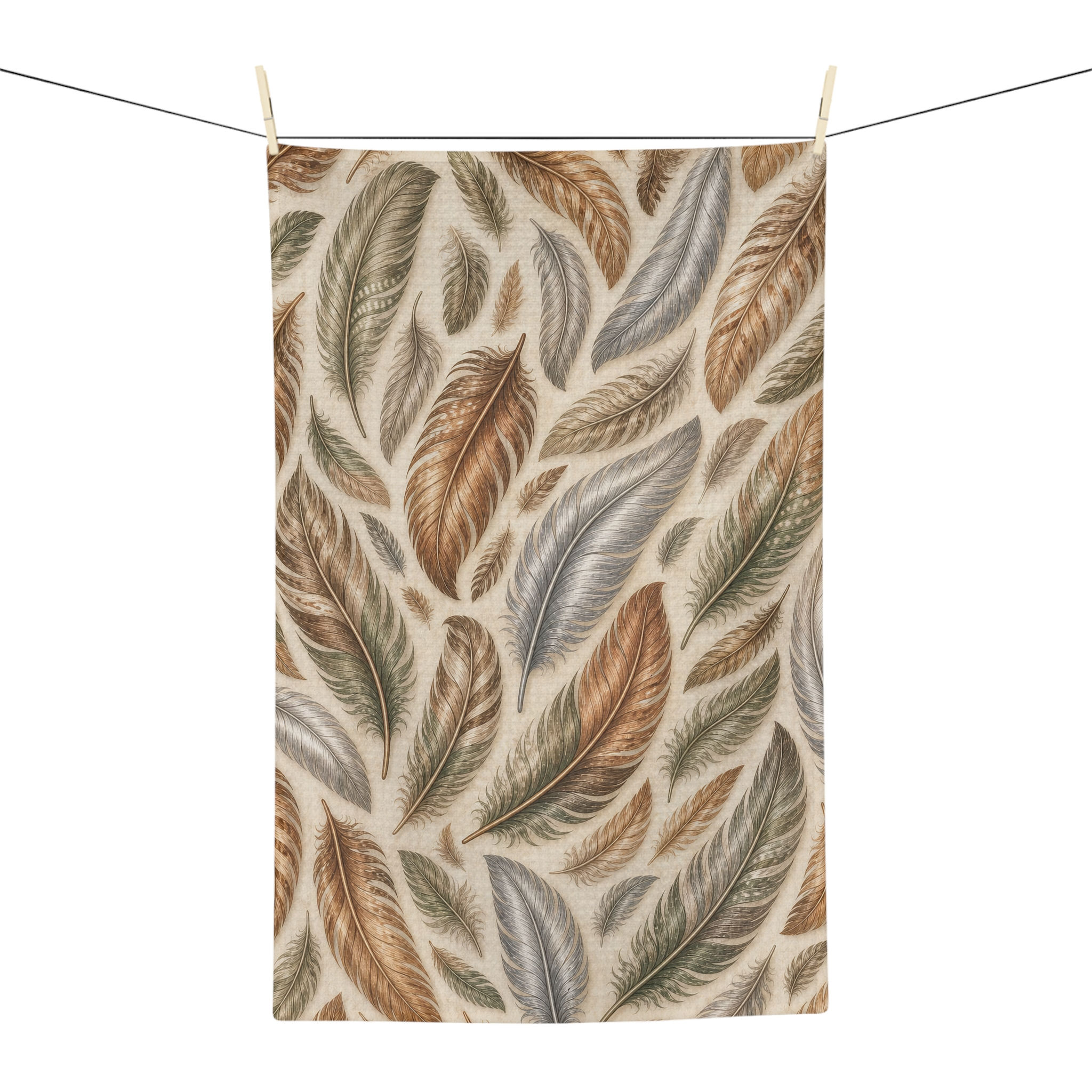 Feathered - Tea Towel