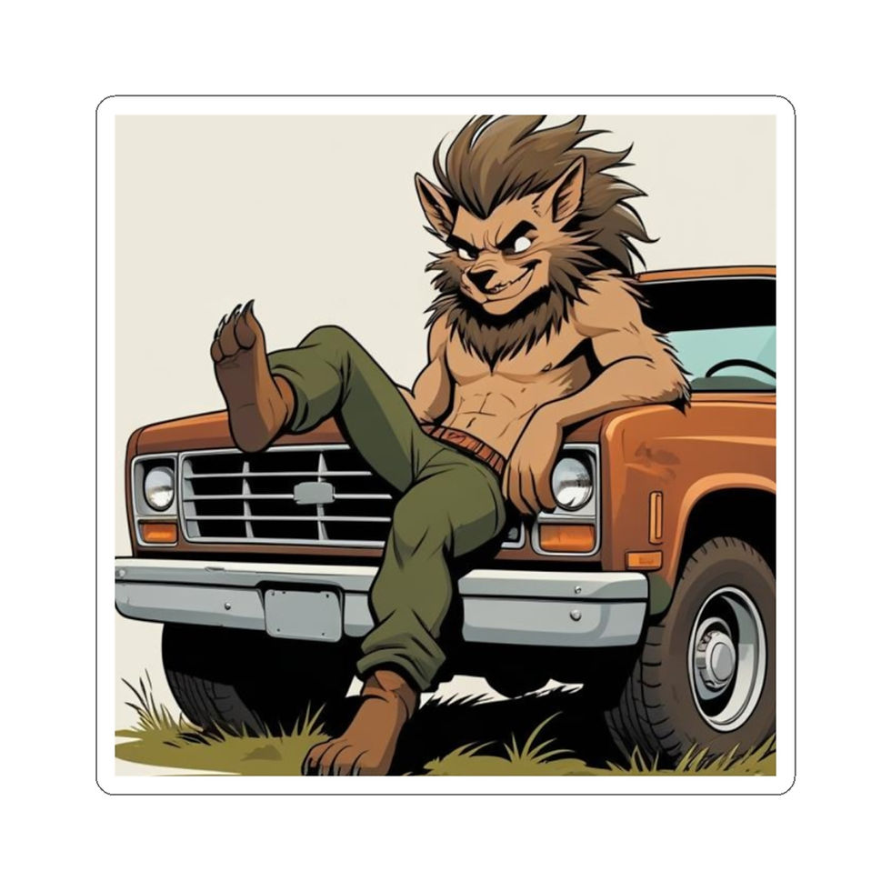 Thumbnail: Werewolf Truck - Sticker