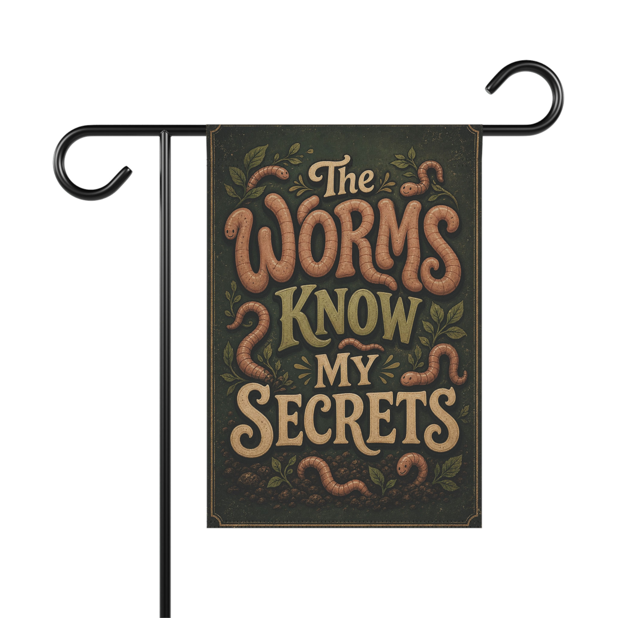 The Worms - Garden Flag