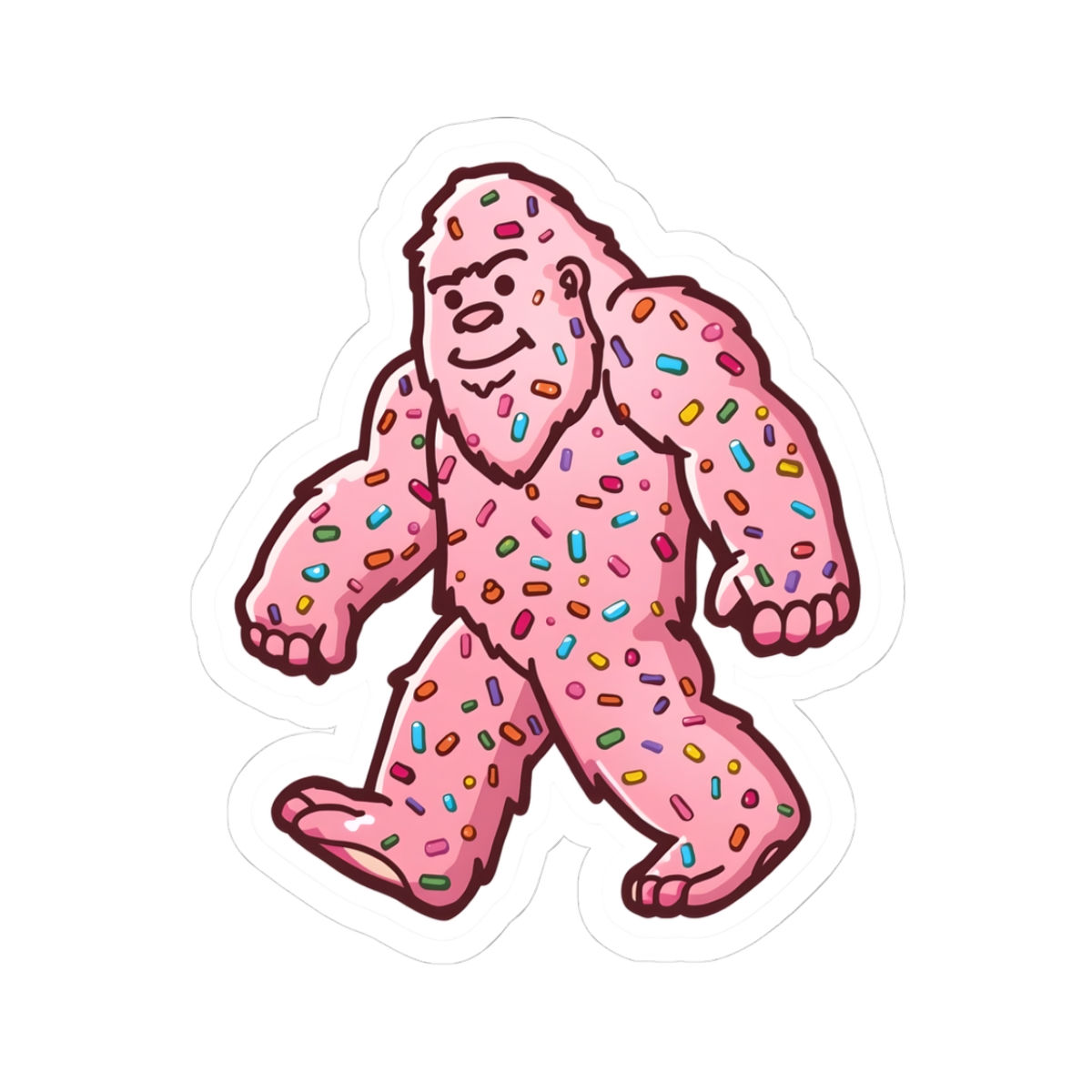 Sprinkle Bigfoot - Sticker
