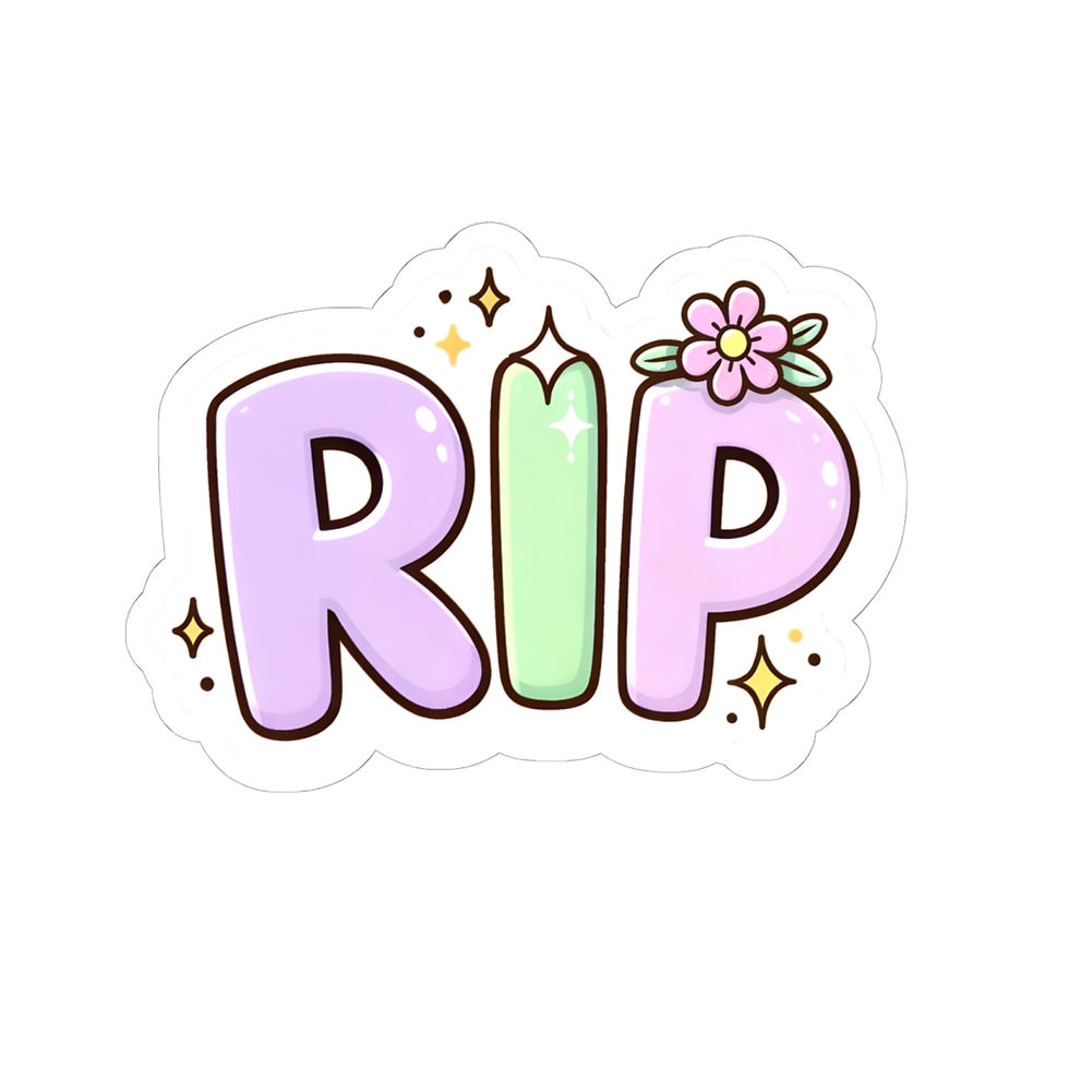 Thumbnail: RIP - Sticker