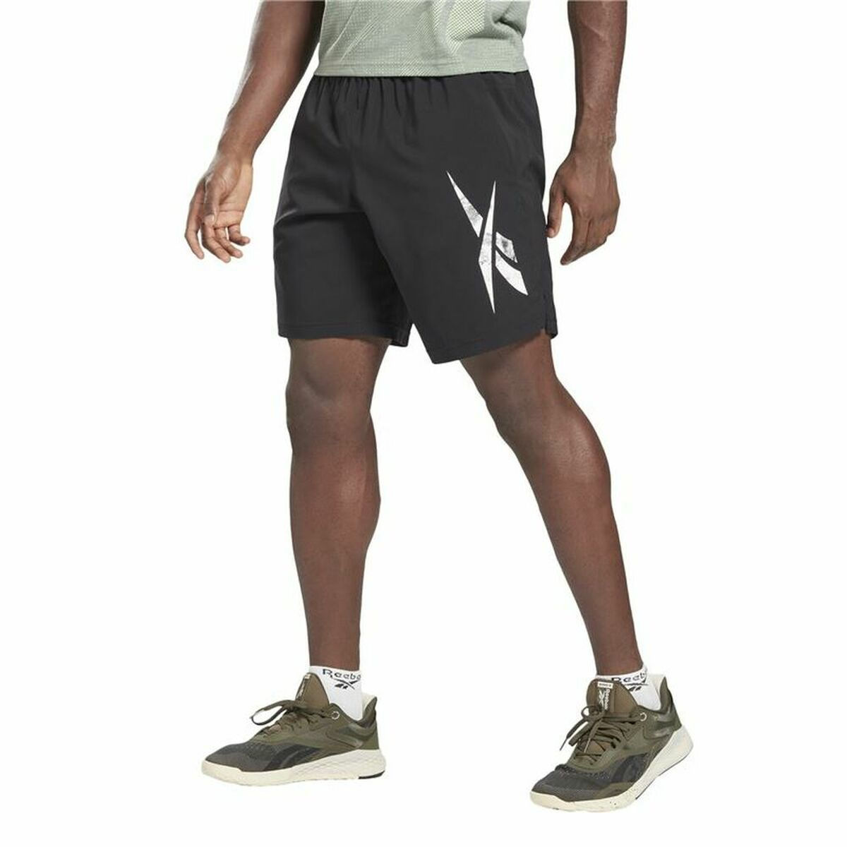 Herren-Sportshorts Reebok Workout Ready Schwarz