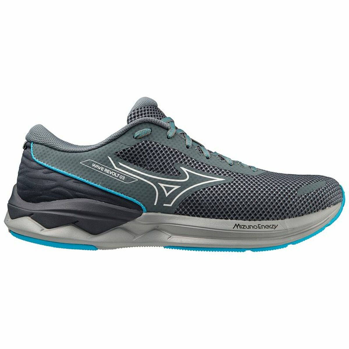Laufschuhe für Erwachsene Mizuno Wave Revolt 3 Grau Herren