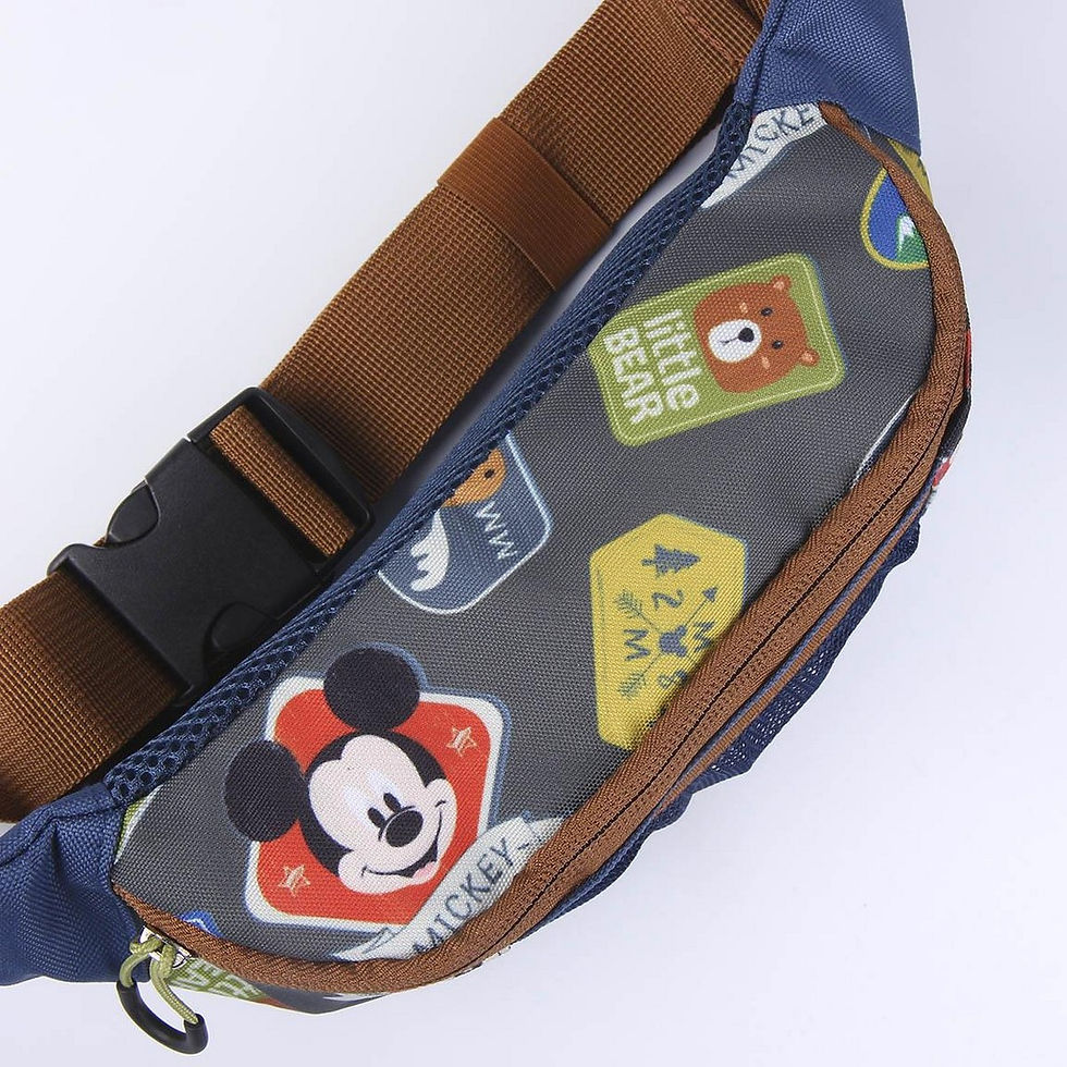 Miniaturbild: Gürteltasche Mickey Mouse Blau (27 x 15 x 9 cm)