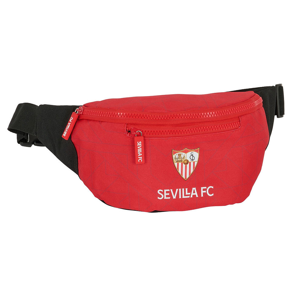 Miniaturbild: Gürteltasche Sevilla Fútbol Club Schwarz Rot Sportlich 23 x 12 x 9 cm