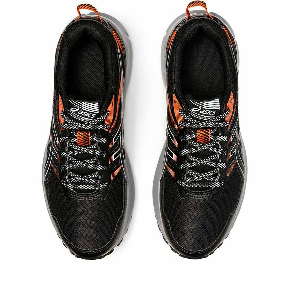Miniaturbild: Laufschuhe für Erwachsene  Trail  Asics Scout 2  Schwarz/Orange Schwarz
