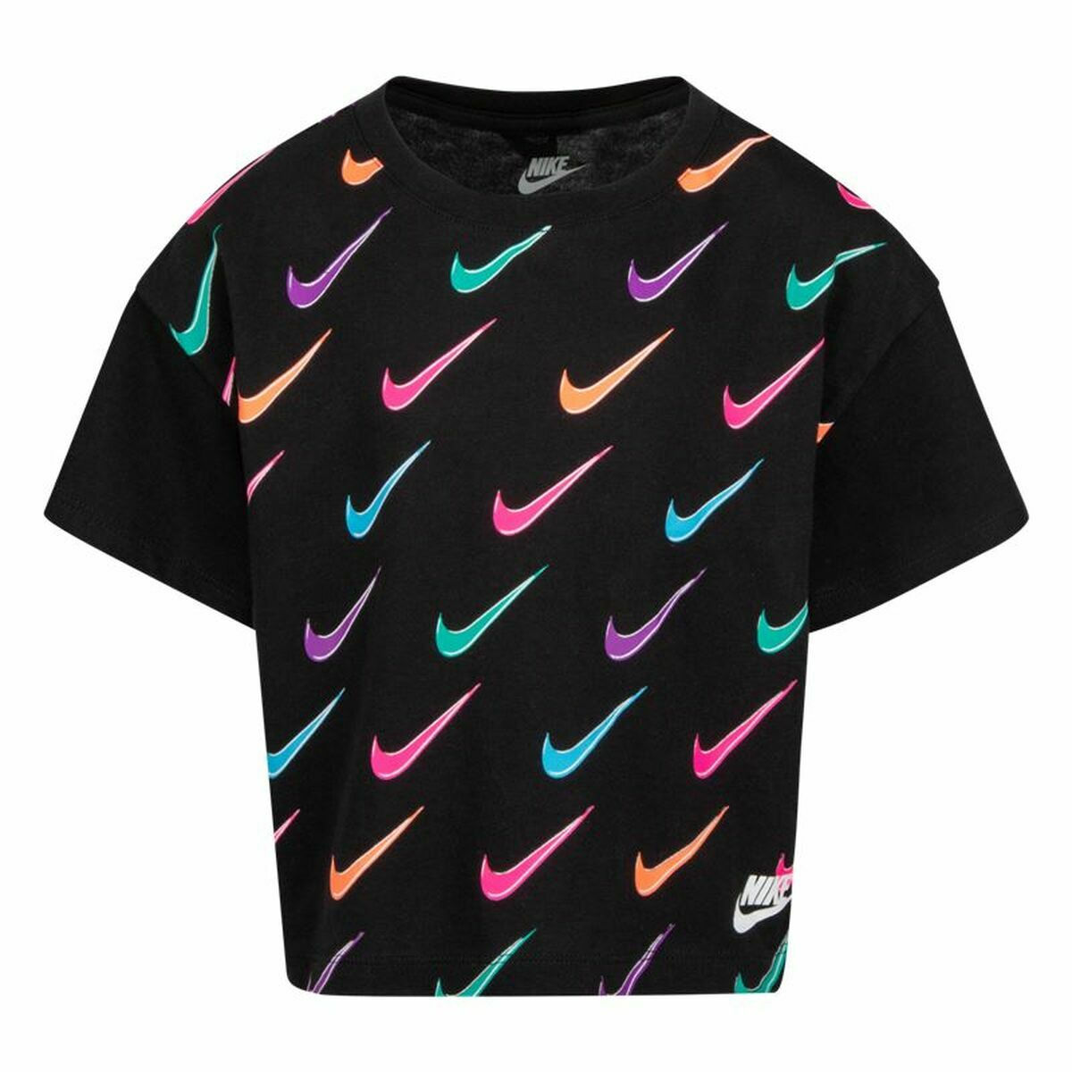 Kurzarm-T-Shirt für Kinder Nike Sb Icon Schwarz