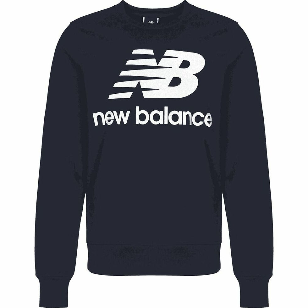 Miniaturbild: Herren Sweater ohne Kapuze New Balance MT03560 Marineblau