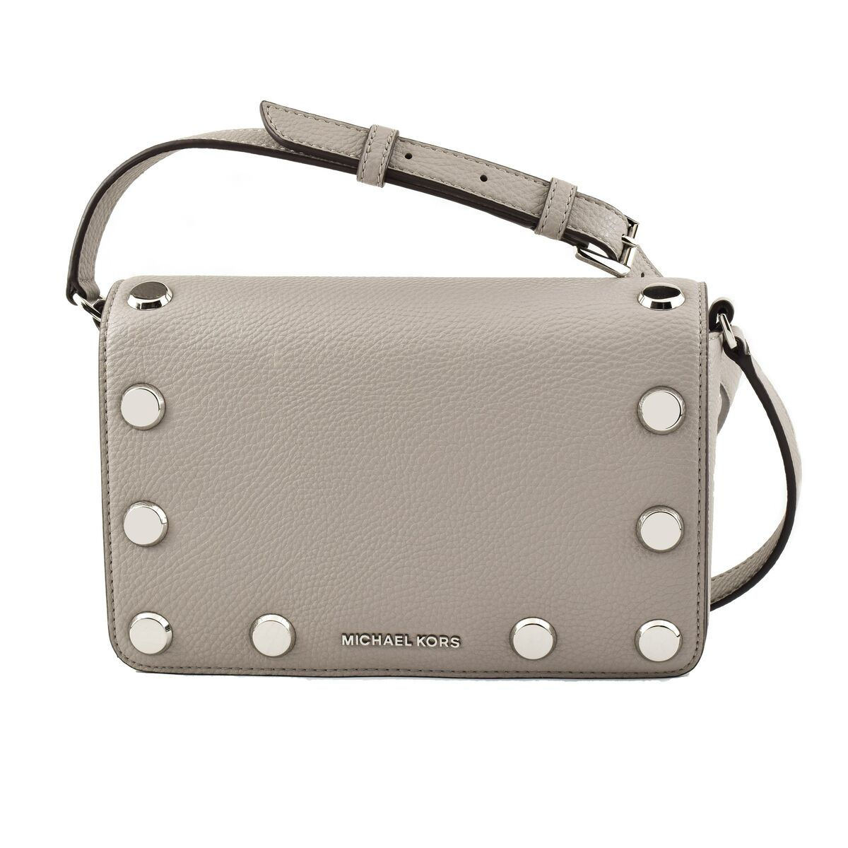 Damen Handtasche Michael Kors Holly Grau 23 x 14 x 6 cm