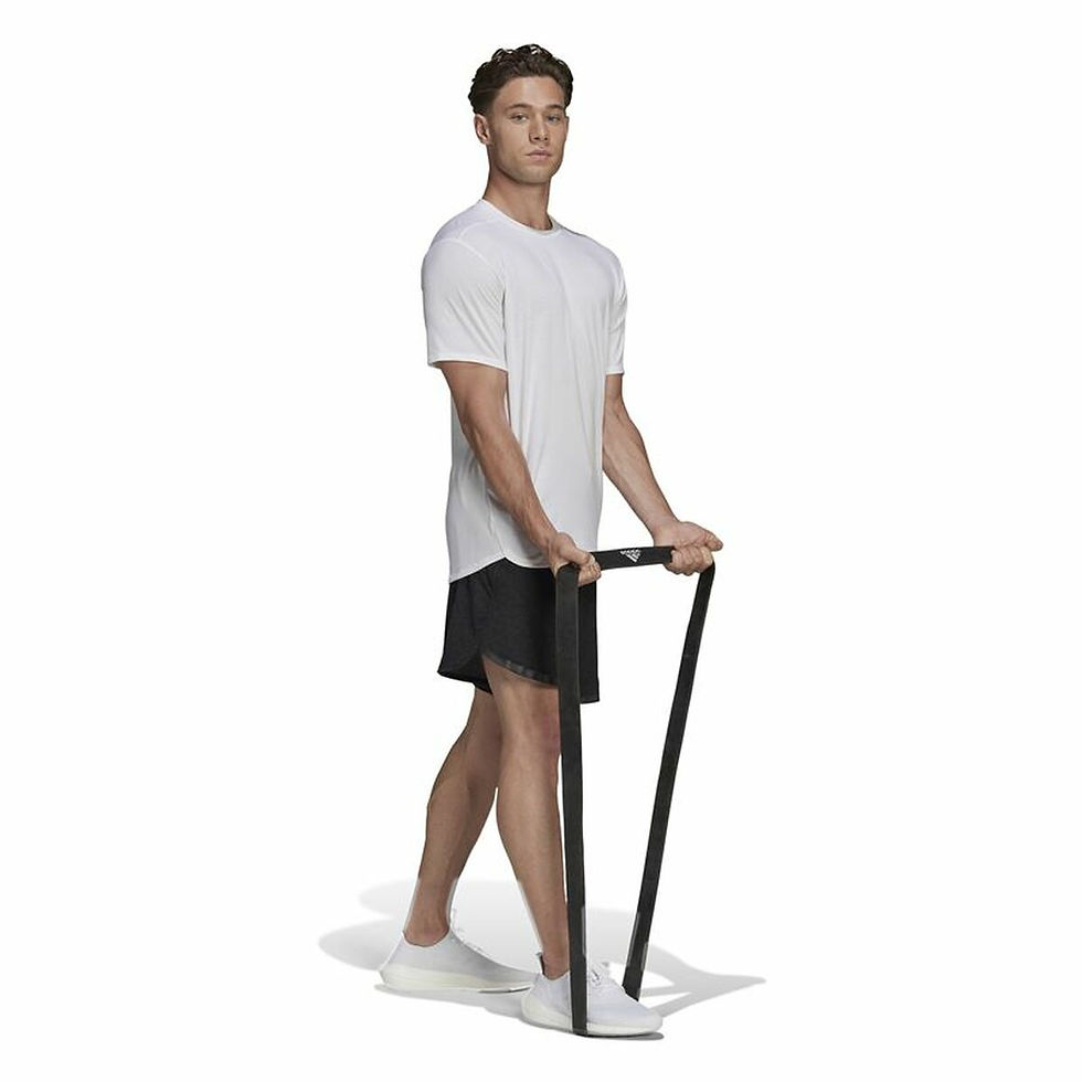 Miniaturbild: Herren Kurzarm-T-Shirt Adidas D4T Weiß