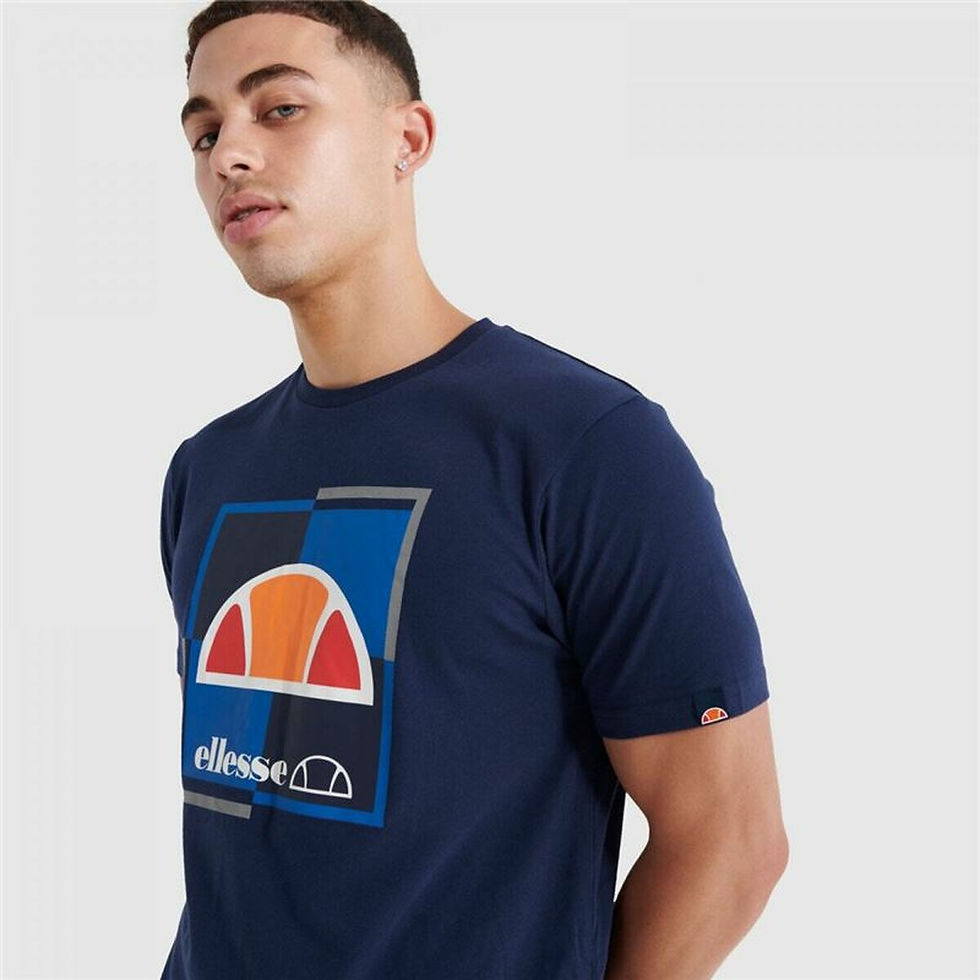 Miniaturbild: Herren Kurzarm-T-Shirt Ellesse Michaelo Marineblau