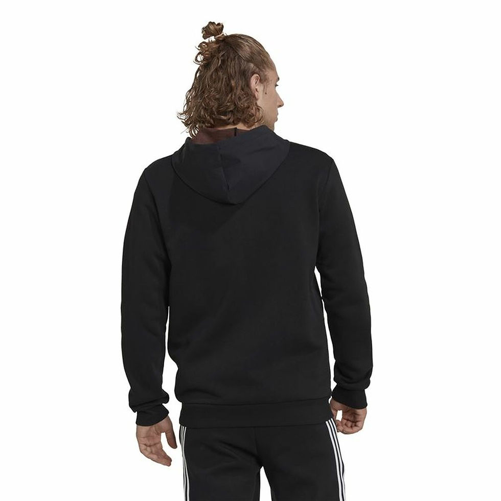 Miniaturbild: Herren Sweater mit Kapuze Adidas Essentials BrandLove Schwarz