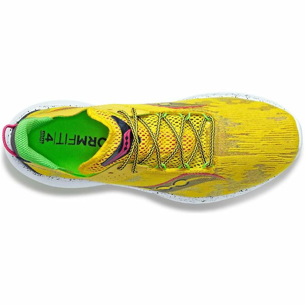 Miniaturbild: Laufschuhe für Erwachsene Saucony Kinvara 14 Gelb Herren