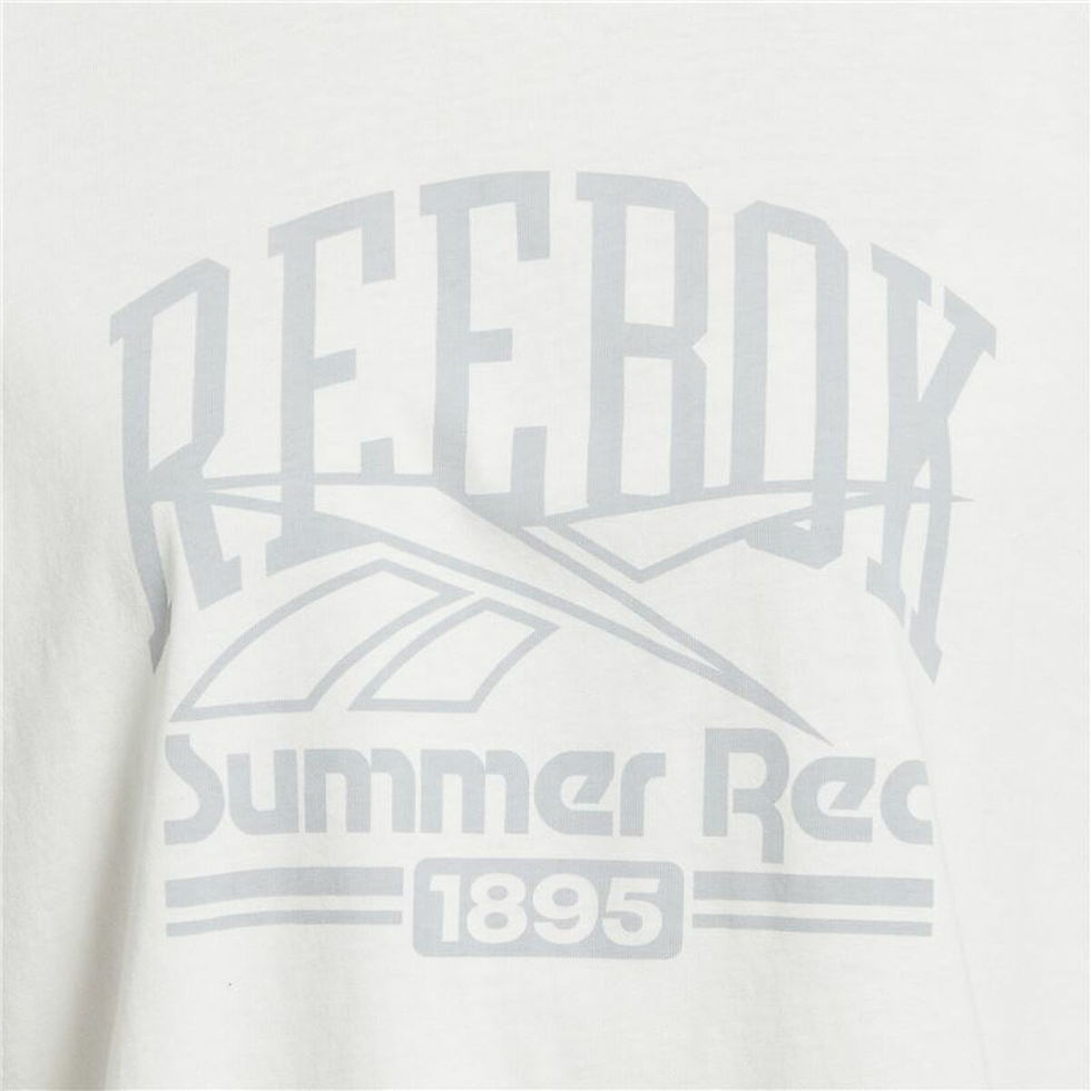 Miniaturbild: Damen Kurzarm-T-Shirt Reebok Graphic Logo Weiß