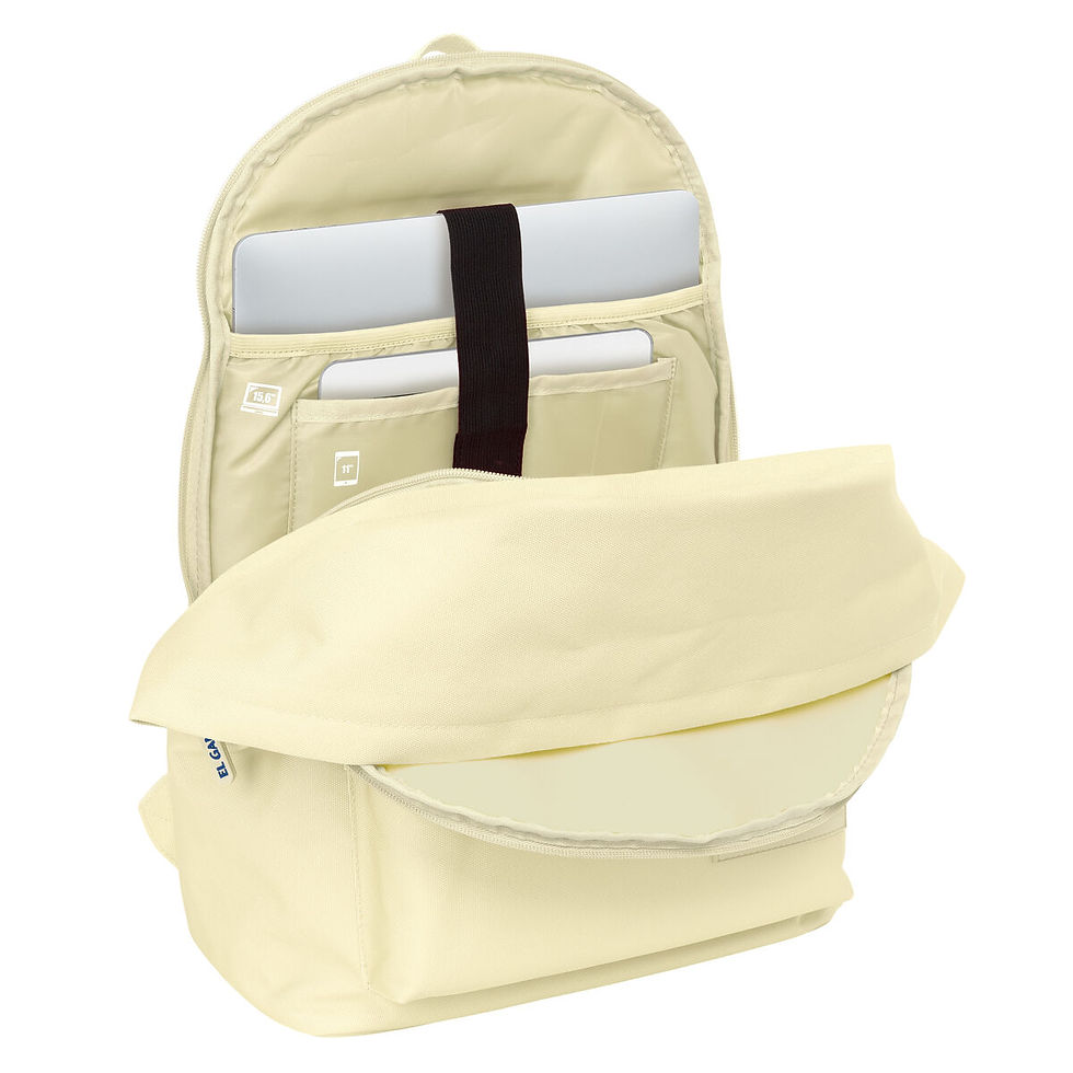 Miniaturbild: Laptoptasche El Ganso Basics Beige 31 x 44 x 18 cm