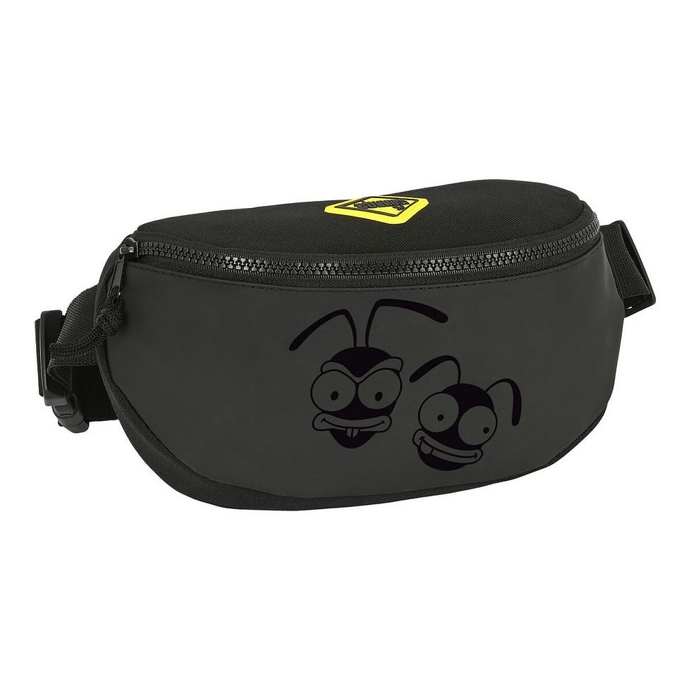 Miniaturbild: Gürteltasche El Hormiguero Schwarz (23 x 14 x 9 cm)