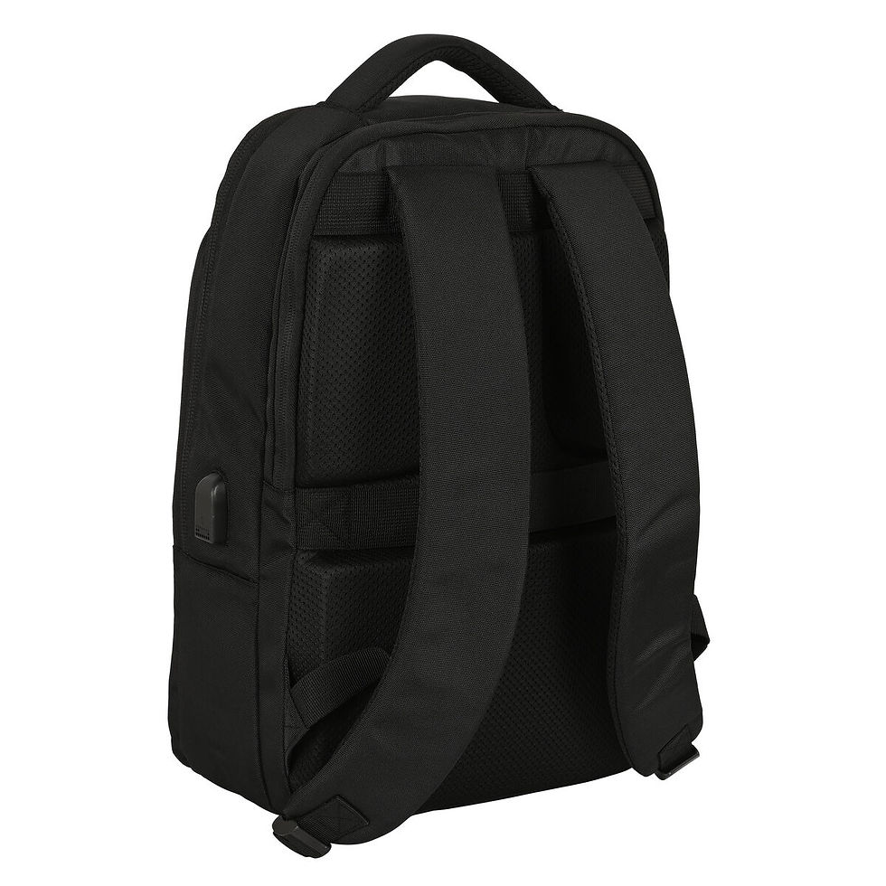 Miniaturbild: Laptop- und Tablet-Rucksack mit USB-Anschluss The Mandalorian Schwarz