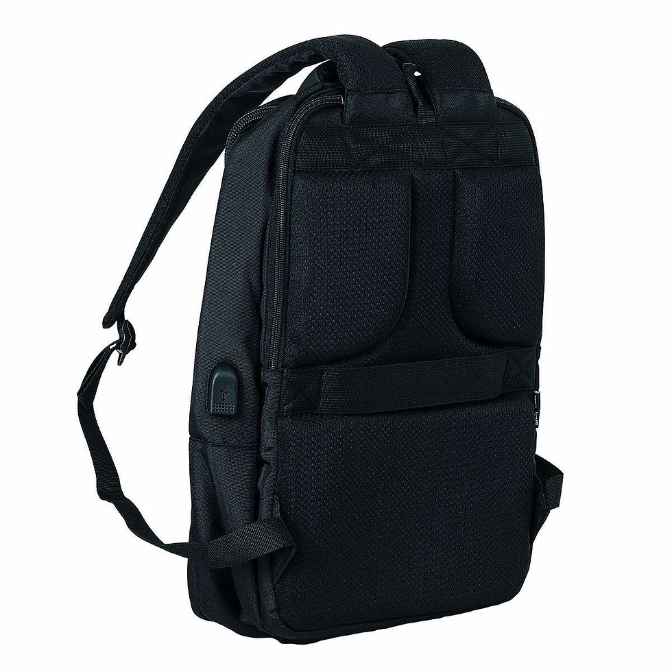 Miniaturbild: Laptop- und Tablet-Rucksack mit USB-Anschluss Capitán América Schwarz