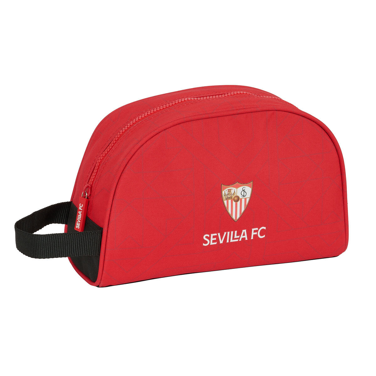 Reise-Toilettentasche Sevilla Fútbol Club Schwarz Rot Polyester 600D 28 x 18
