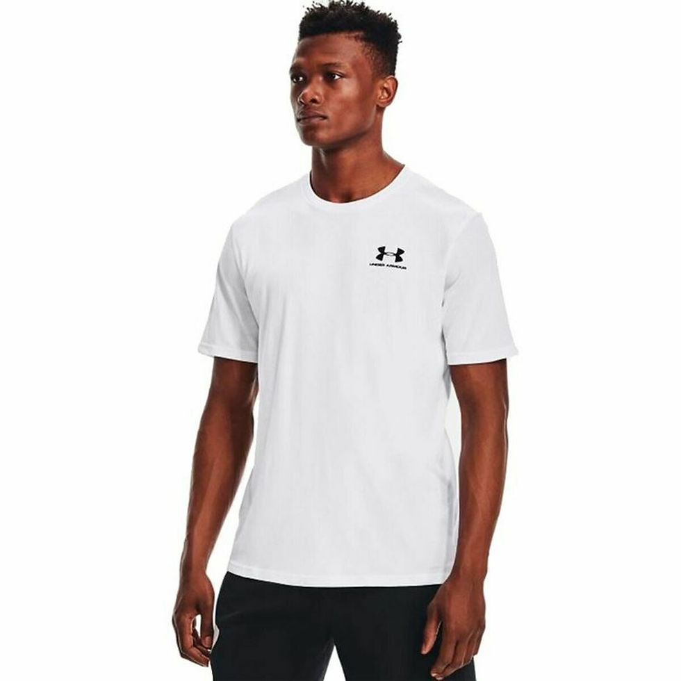 Miniaturbild: Kurzärmliges Sport T-Shirt Under Armour Sportstyle Left Chest Weiß