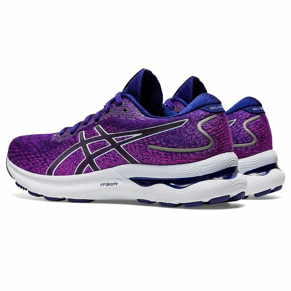 Miniaturbild: Laufschuhe für Erwachsene Asics Gel-Nimbus 24 Lila Damen