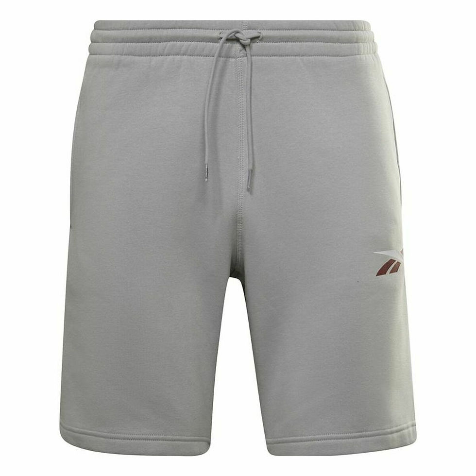 Herren-Sportshorts Reebok Essentials French Terry Grau