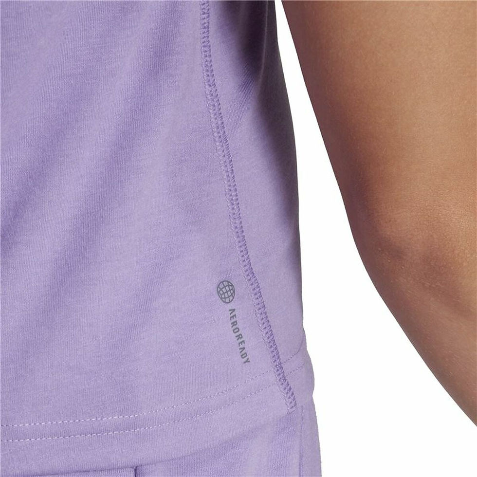 Miniaturbild: Damen Kurzarm-T-Shirt Adidas Essentials Lila