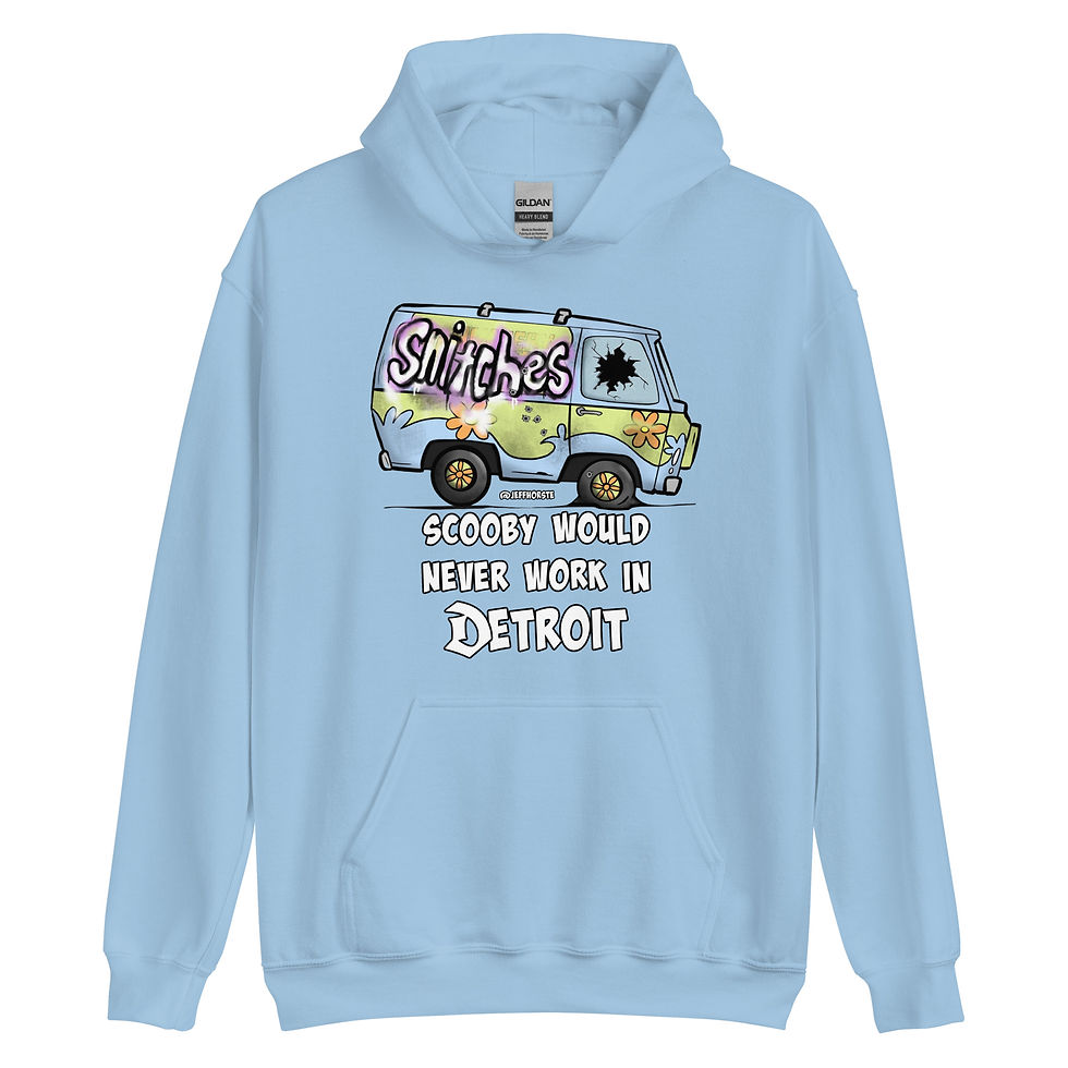 Thumbnail: ADULT - Scooby Snitching In Detroit Hoodie