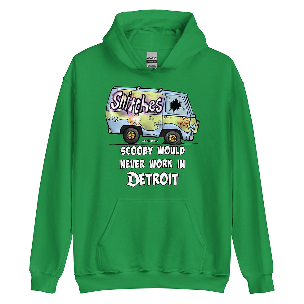 Thumbnail: ADULT - Scooby Snitching In Detroit Hoodie