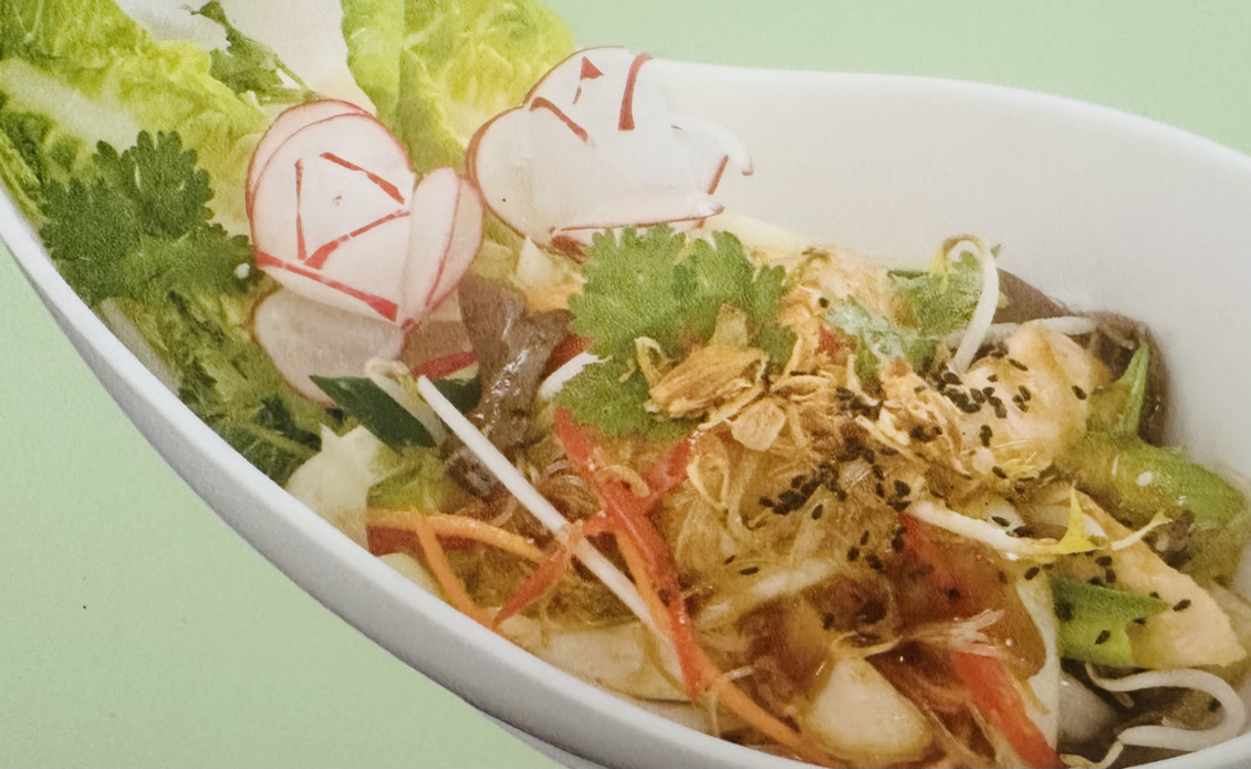 Arranged Food and Objects