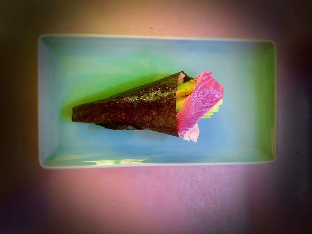 Sushi Temaki Kunstrolle