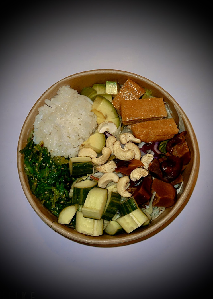 Arranged Food and Objects