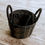 Miniatura: Cesta negra natural en Seagrass y Rafia (Bali) - PDSRPN-3