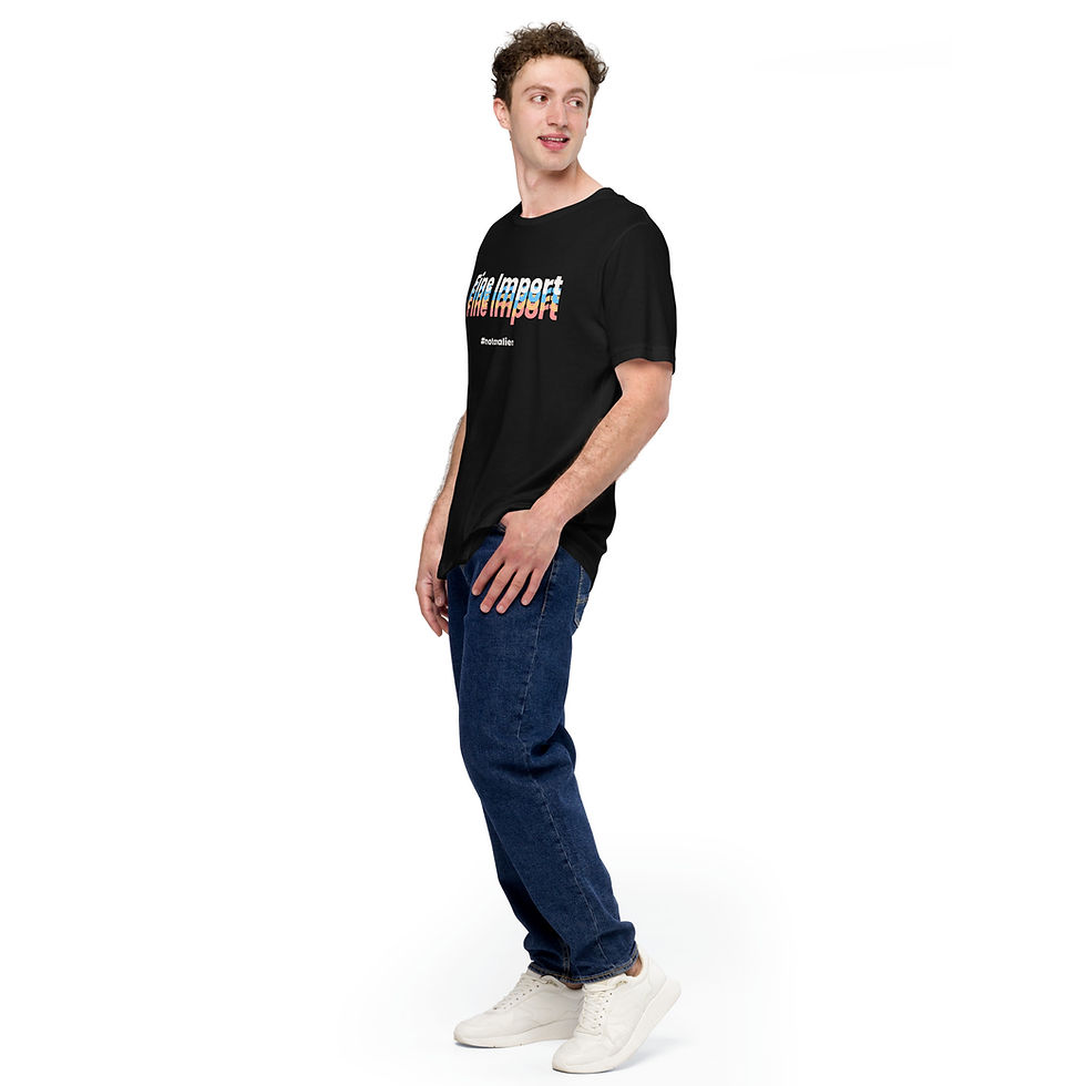 Thumbnail: Fine Import Black Tee