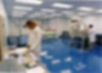 lab area epoxy floor