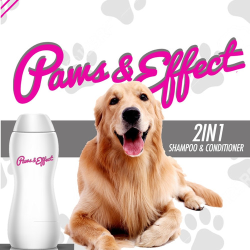 Paws & Effect 2 in 1 Shampoo & Conditioner paws and effects