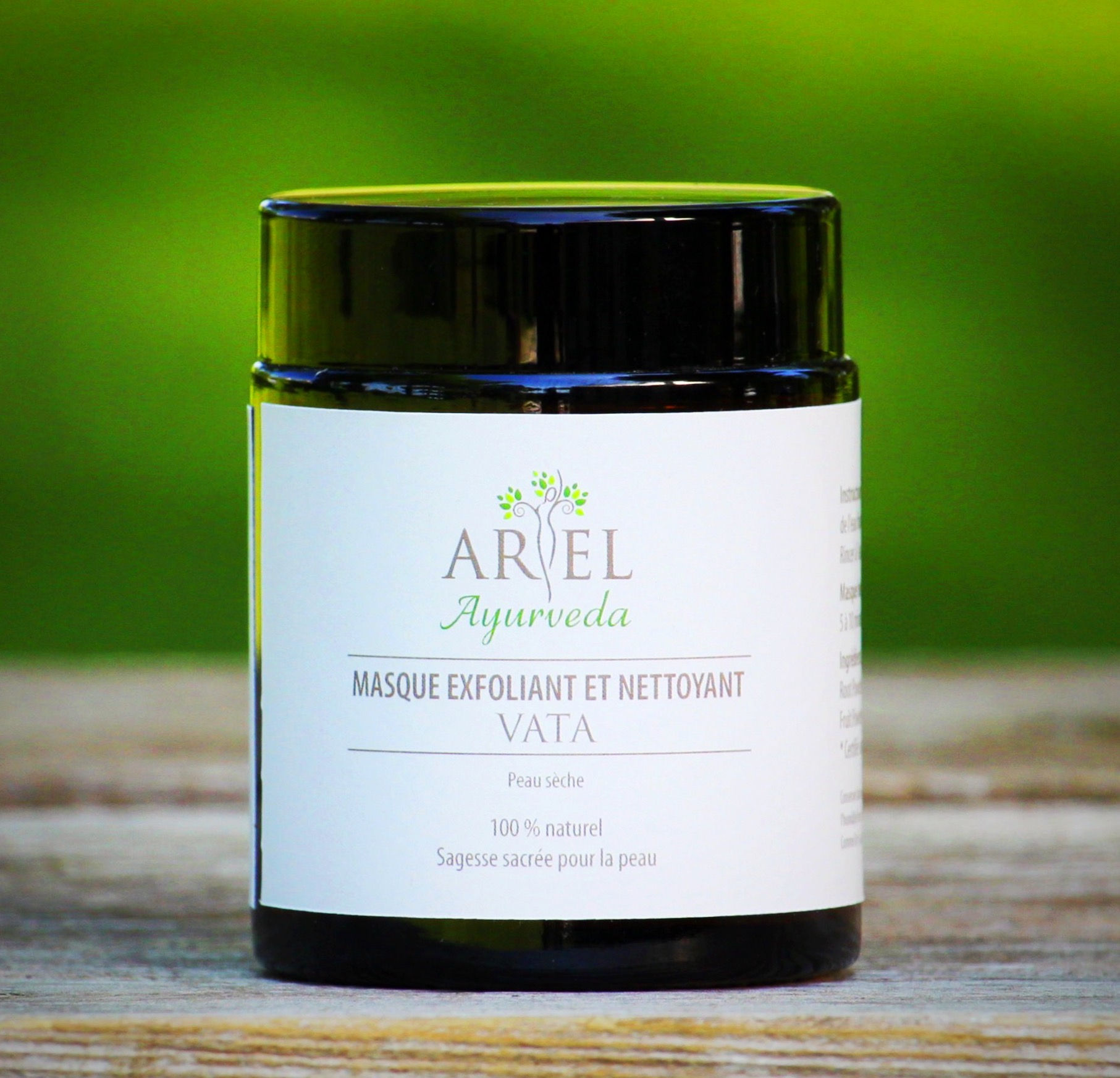 Exfoliating and Cleansing Mask VATA - Ayurvedic 100 % Natural - Ariel Ayurveda