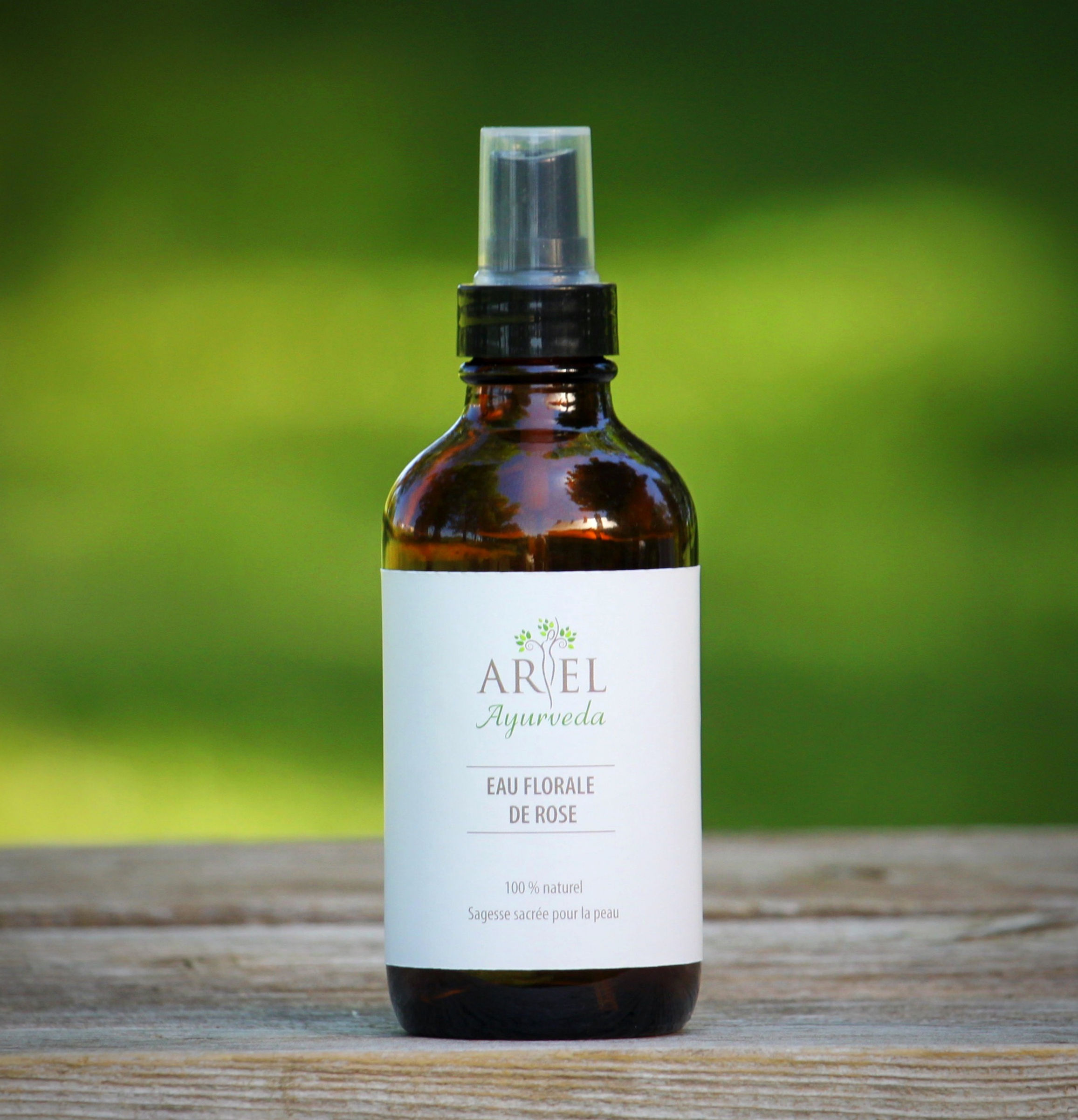 Rose Floral Water -  Ayurvedic 100 % Natural - Ariel Ayurveda