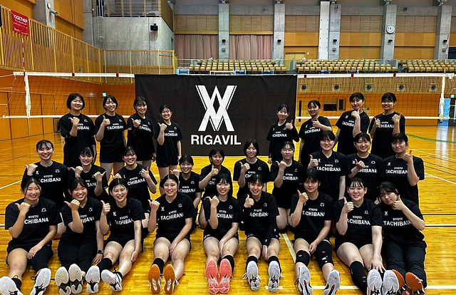 実使用！京都橘大学 女子バレーボール部 ユニフォーム Mサイズ