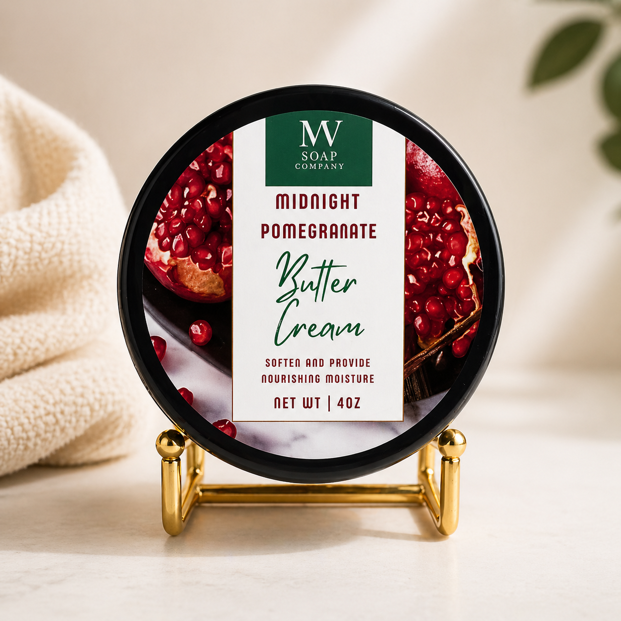 Midnight Pomegranate-Silky Handmade Body Butter