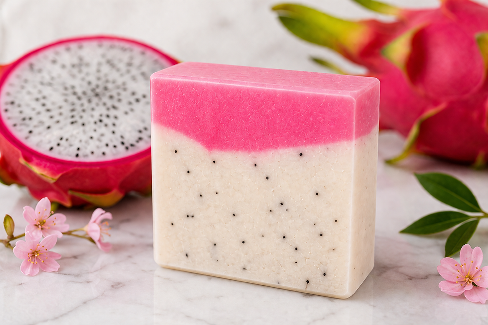 inspired by bright color and fresh scent. A simple, feel-good bar made in small batches by Maple Valley Soap Co.