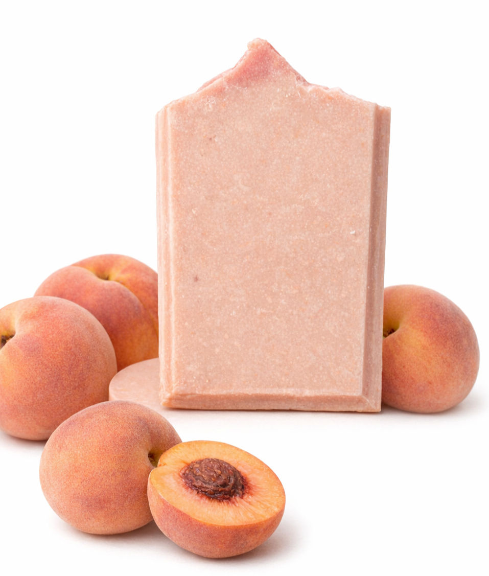 🍑Peach Soap – Soft, Glowing Skin Handmade Bar
